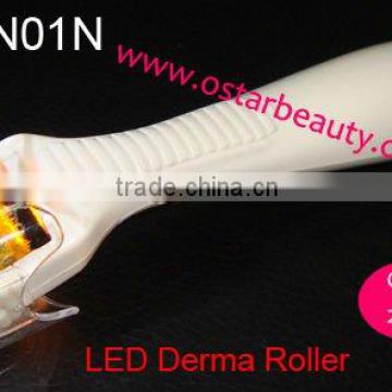 LED derma roller acne scars and beauty roller