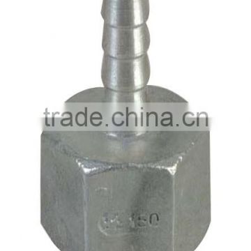 Stainless steel hose adapter