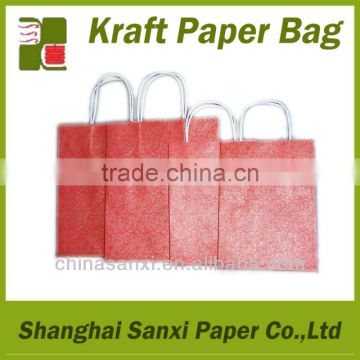 Environmental friendly trade show paper gift bag for promotion