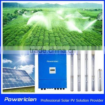 5.5KW Solar Deep Well Pump System Auto Agricultural Sprinkler Irrigation System For Center Pivot NO. AK42-26-5K5