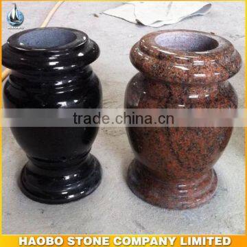 China Hot Sell Granite Cemetery Funeral Vase