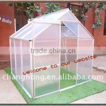 mini aluminum greenhouse 6x4ft