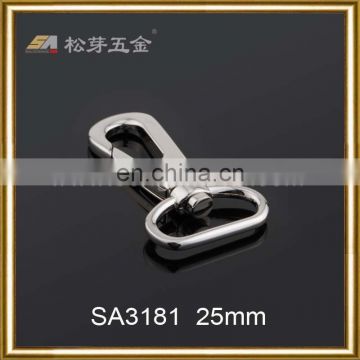 simple working zinc alloy gold plated swivel hooks