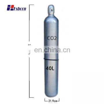Price concessions high pressure industrial carbon dioxide cylinder , co2 gas tank