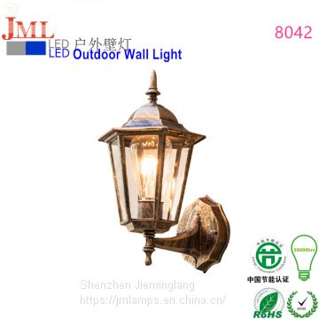 powerful quality bollard decorative solar LED garden light outdoor  JML-WLL-A8042
