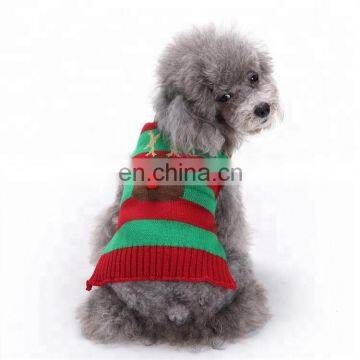 Fancy christmas deer knitting patterns sweaters for dogs