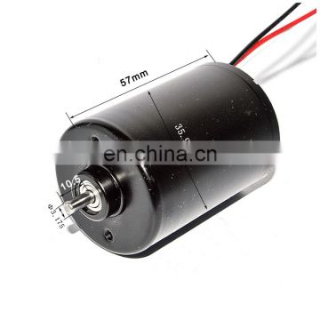 brushless 12 volt dc motor 3000 rpm for electric fan