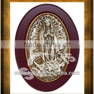 Religious Polyresin and plating frame icons