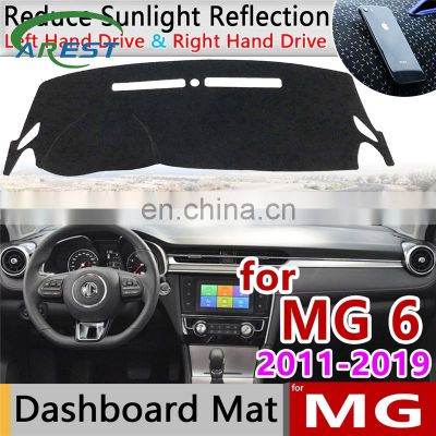 for MG 6 2011 2012 2013 2014 2015 2016 2017 2018 2019 Anti-Slip Mat Dashboard Cover Pad Sunshade Dashmat Car Carpet Accessories