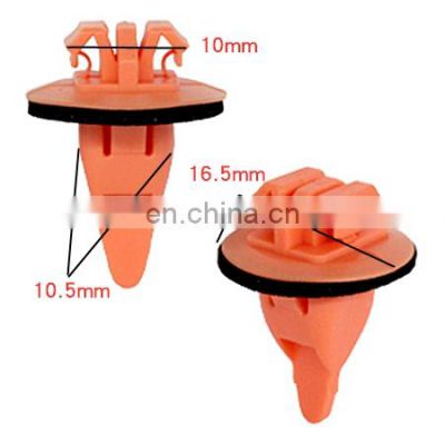 JZ OEM 75395 35070 Leaf plate fixation clips self-tapping auto plastic clips and fasteners