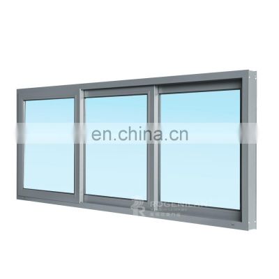 Slim Standard Bathroom Glass Window Size Aluminum Large Sliding Window For America