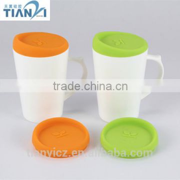 New Products Creative Non-toxic silicone tea cup lids Food Grade Silicone