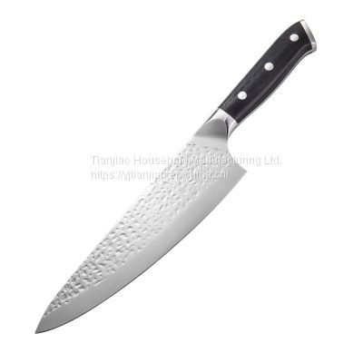 OEM Professional 8 Inch Germany 1.4116 Stainless Steel Kitchen Knife With Black G10 Handle Chef Knives