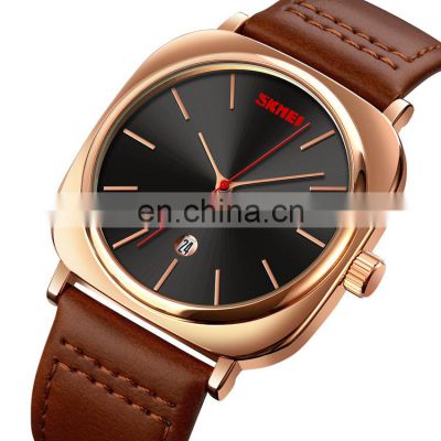 9266 Wrist Watch Supplier Skmei Men Analog Quartz Wristwatch Relojes Hombre China men leather watch
