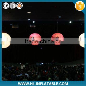 NEW!! Best-selling party stage decoration inflatable ball with led light and logo