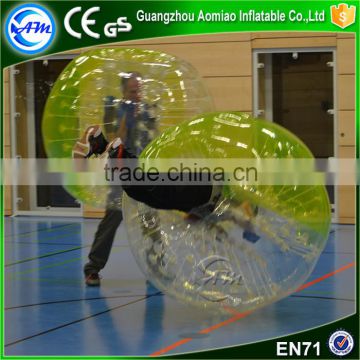 Half of green TPU human inflatable bumper bubble ball,soccer bubble ball for sale                        
                                                                                Supplier's Choice