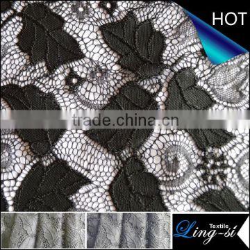 Polyester Mesh Lace Fabric DSN407
