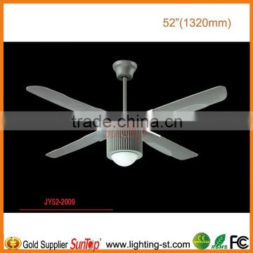 2014 new modern 52" ceiling fans light bulb JY52-2009
