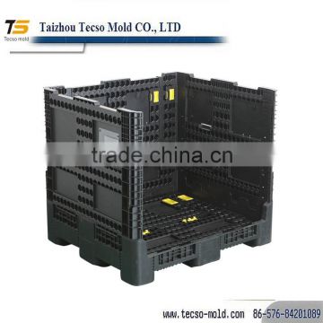 High mould standard plastic large folding crate mould