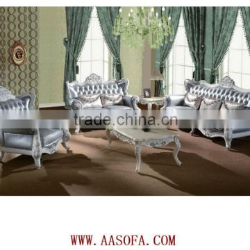 Chesterfield white leather sofa home sofa high end restaurant furniture
