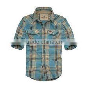 100% cotton custom design yarn dyed printed t shirt for men