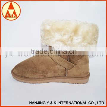 2016 hot sale thickening austrilian sheepskin warm snow boots