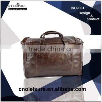 leather travel bag large business bag man bag for 2015