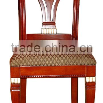 2016 Top Sale Dining wood high back hotel chair