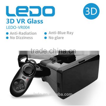 Virtual reality box Smartphone Headset 3D VR Glasses Helmet Goggles Oculus Rift Bluetooth Controller