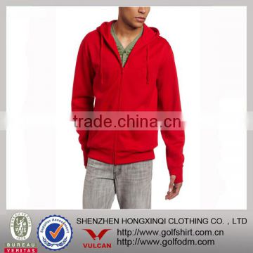 Hot sales zip up hoodie shirts