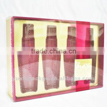customized Display window cosmetic packaging box