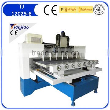 4 axis 8 spindles cnc wood router high efficiency wood router industrial wood router new type wood carving machine