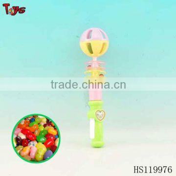 Funny rattle candy plastic tube toy