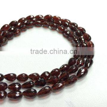 #279CA Natural Semi-Precious Multi-Shape Faceted Loose Gemstone Beads Garnet