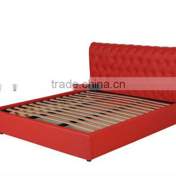 leather soft bed frame with storage and lift up systerm