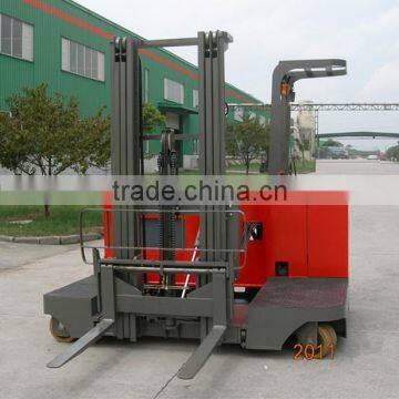 china brand 1500kg double front wheels electric side loading truck