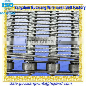 Flat conveyor chain wire belts