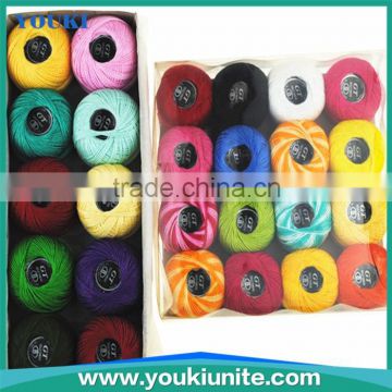 cotton thread 50g in different color