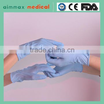 2016 New Products Disposable cheap non-sterile medical grade latex examination glove powdered and powder free