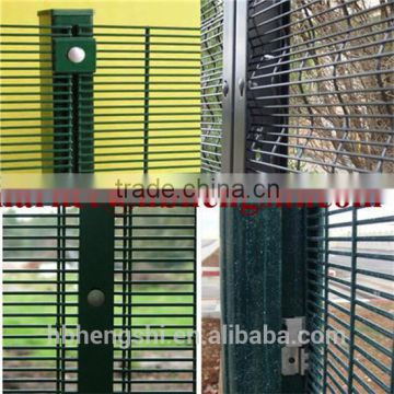 PVC Coated Frame Finishing and Iron Metal Type welded wire mesh fence panels in 6 gauge