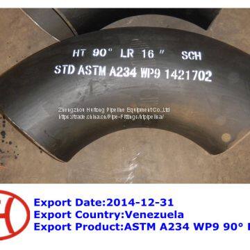 ASTM A234 WP9 90° Elbow