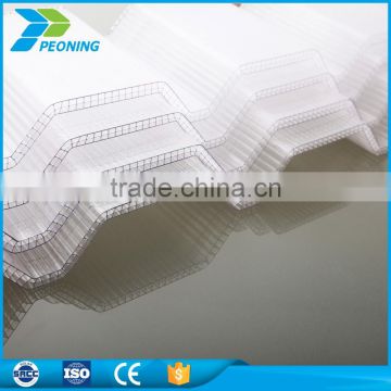 Scratch-resistant 3mm lowes polycarbonate plastic wave roof corrugated sheet