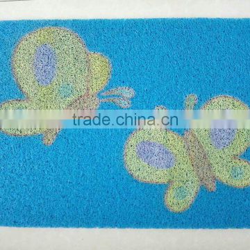 Hebei pvc plastic Cartoon cushion mat printed mat