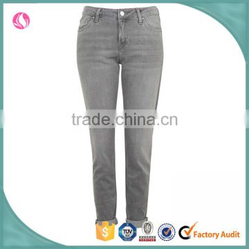 Ladies Jeans top new design wholesale women denim Jeans pants