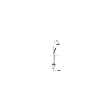 Shower set with bar and hand shower 8091