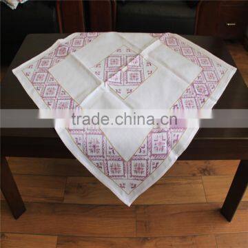 Popular 100% Polyester dining table cover