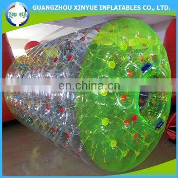 Brilliant quality PVC/TPU inflatable colored water roller rental
