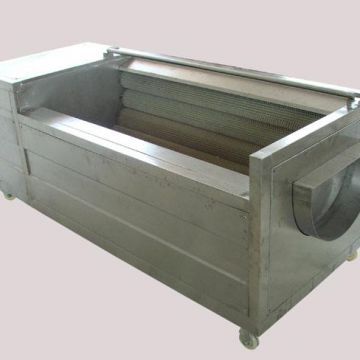 Vegetable Cleaning Equipment With Brush Roll 1.1kw/380v