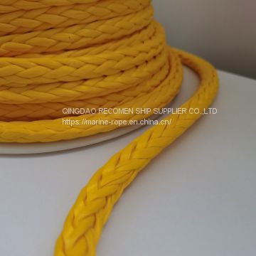 RECOMEN supply High Strength Marine Towing  12-Strand UHMWPE Mooring Rope