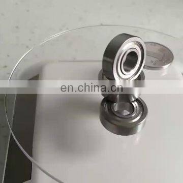 ISO9001:2015 manufacturer 6.35mm ball bearing 6.35*15.875*4.978MM SR4ZZ R4ZZ micro miniature ball bearing